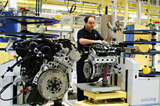 BMW assembly line